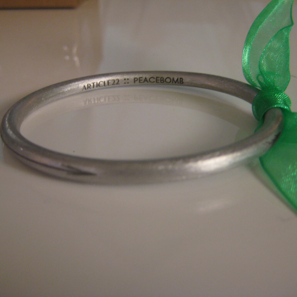 Bomb to Bracelet - Arrow Bangle